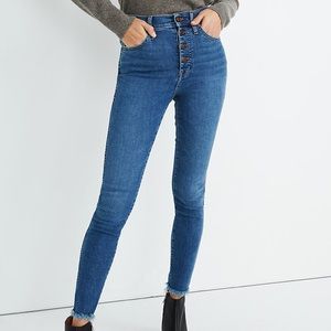 SOLD Madewell button up jeans